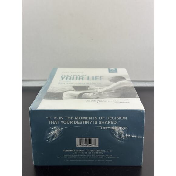 NEW SEALED Tony Robbins The Time of Your Life 16 Disc CD Box Set w/ Workbook - Picture 5 of 7